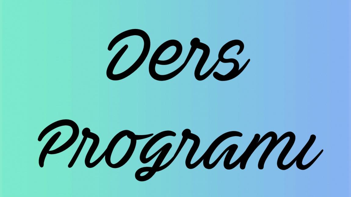 Zaman Çizelgesi ve Sınıf Ders Programı